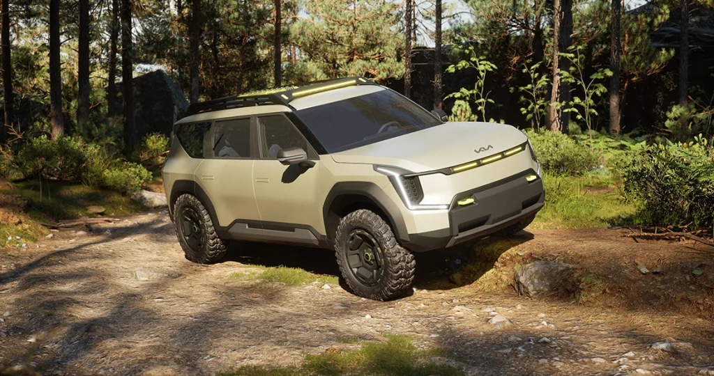 Kia EV9 ADVNTR i PV5 WKNDR