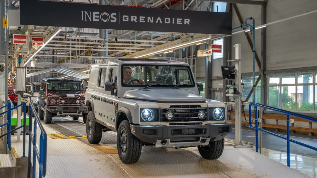 Ineos Grenadier Game Viewer