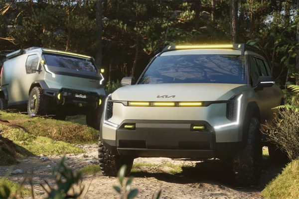 Kia EV9 ADVNTR i PV5 WKNDR