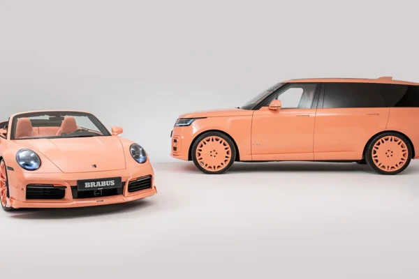 Brabus ‘Peetch’ serija: Porsche 911 i Range Rover u upečatljivoj breskvastoj izvedbi