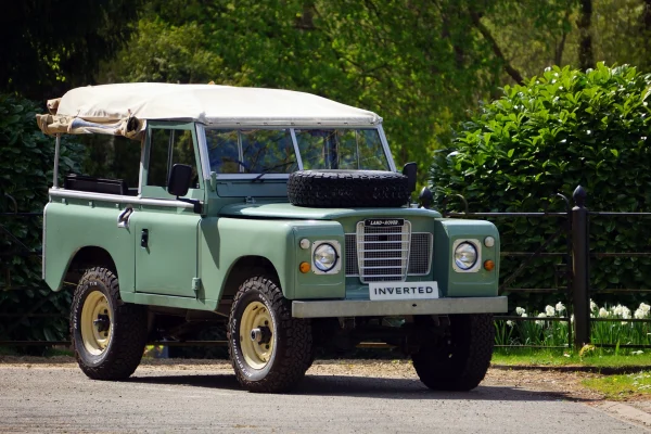 Inverted Land Rover